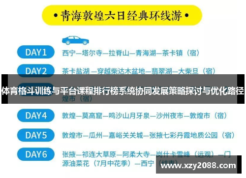 体育格斗训练与平台课程排行榜系统协同发展策略探讨与优化路径